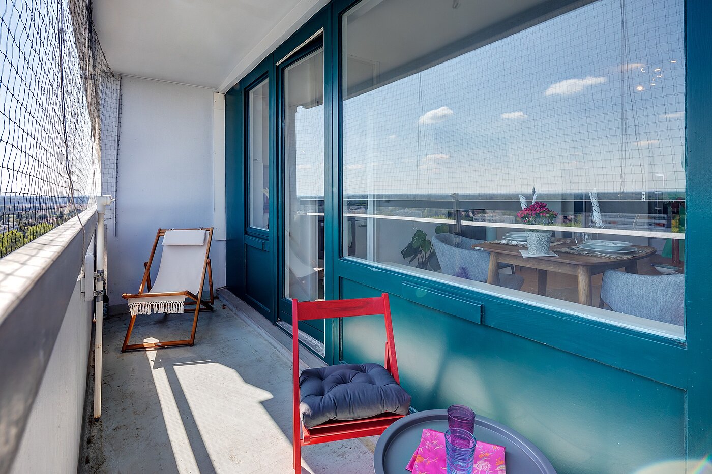 Квартира в многоэтажно доме с 1 комнатная | München-Solln | 700901 | Großzügiger Balkon mit...