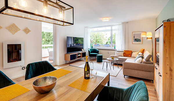 Квартира в многоэтажно доме с 3 комнатами | Unterhaching | 70421 | Großzügig mit Zugang..