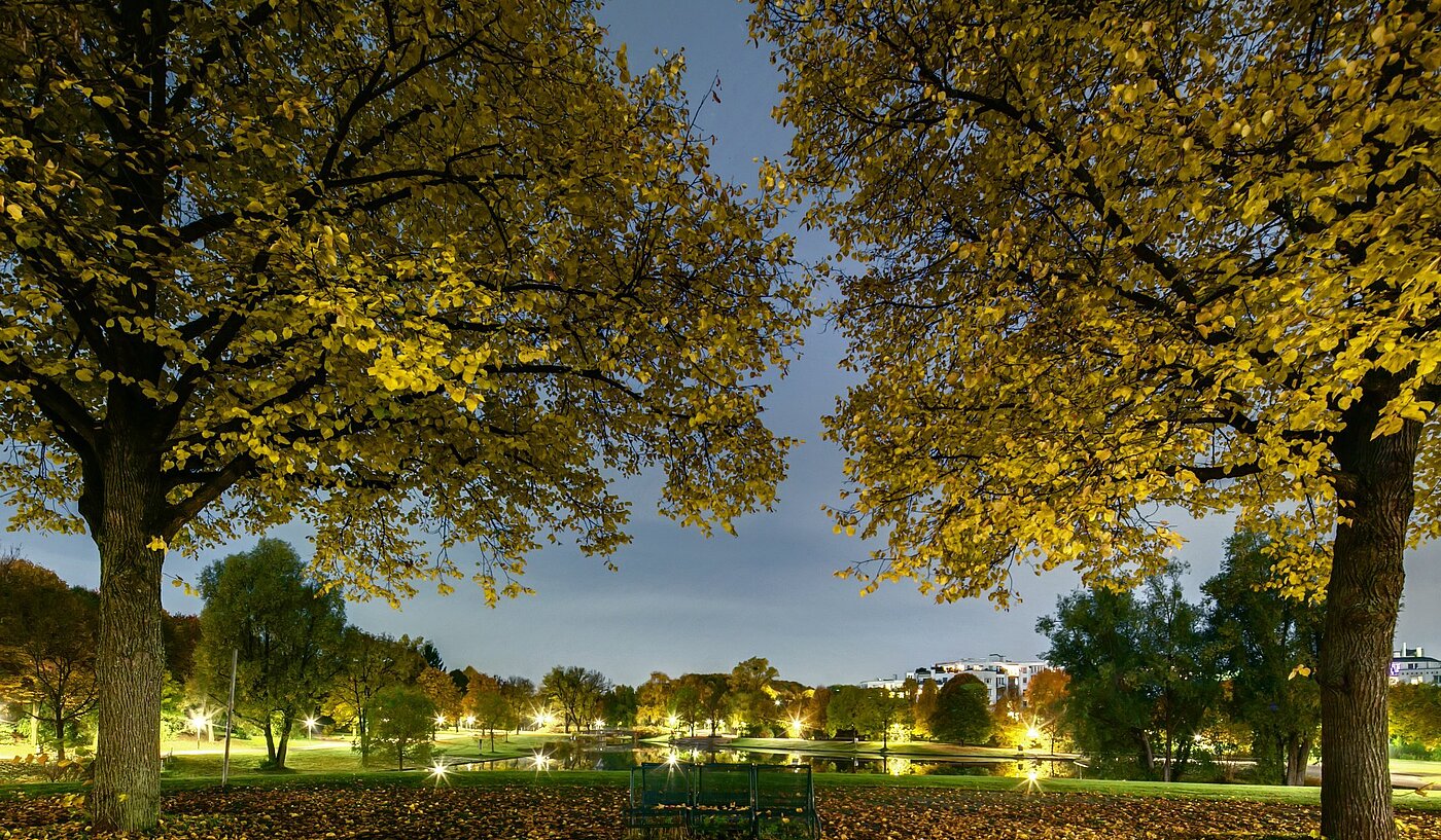 Квартира в многоэтажно доме с 1 комнатная | München-Sendling-Westpark | 2008ML1 | Abenddämmerung im Westpark