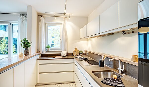 Квартира в многоэтажно доме с 3 комнатами | München-Neuhausen | 70489 | ...voll ausgestattet