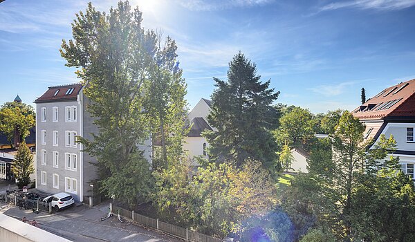 Apartment с 1 комнатная | München-Laim | 70503 | Blick vom Balkon