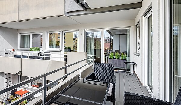 Квартира в многоэтажно доме с 3 комнатами | München-Au | 704231 | Balkon