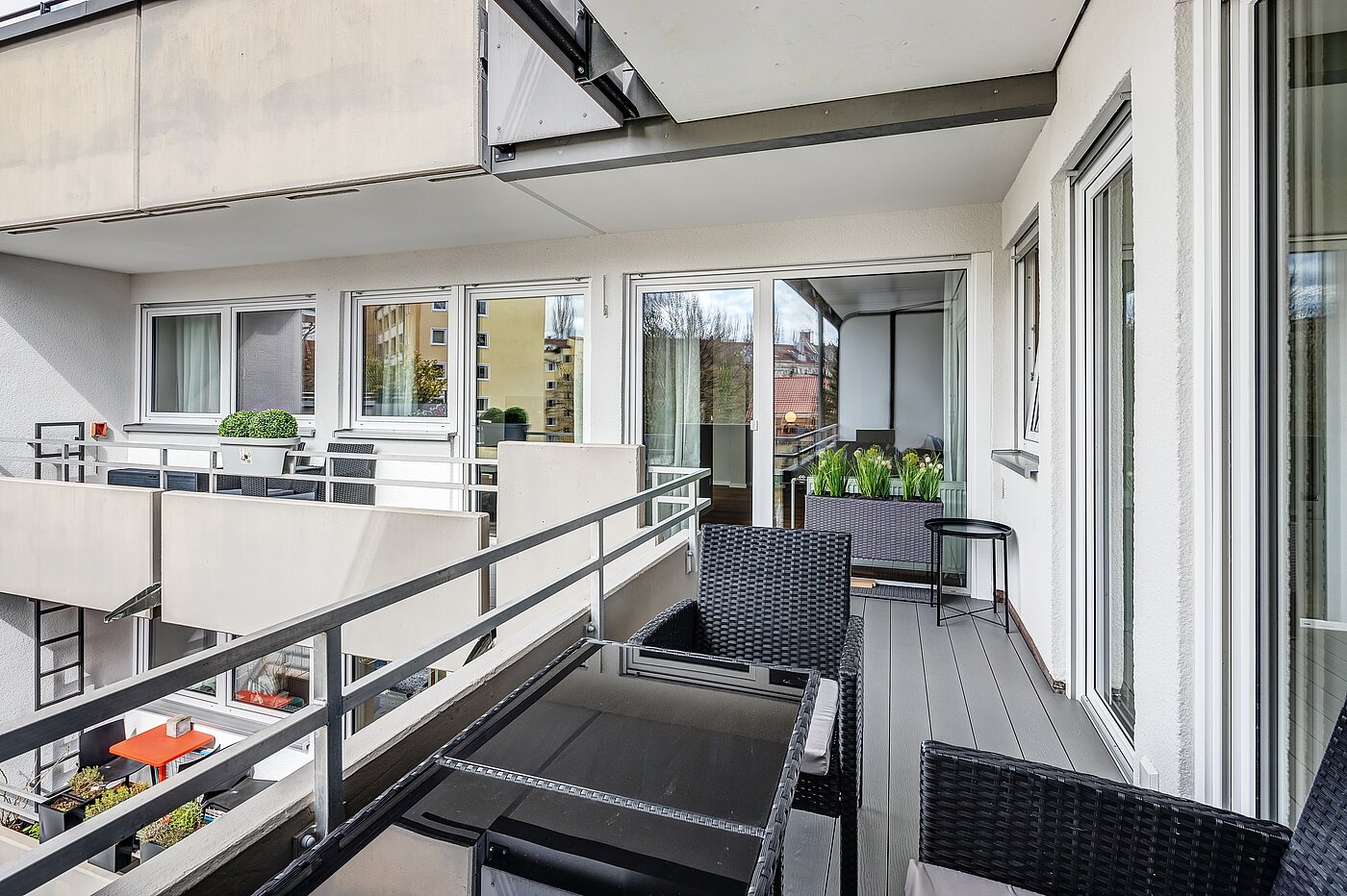 Квартира в многоэтажно доме с 3 комнатами | München-Au | 704231 | Balkon