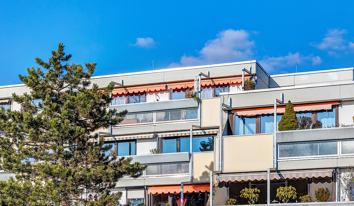 Квартира в многоэтажно доме с 3 комнатами | Unterschleißheim | 70003 | Außenansicht Wohnung