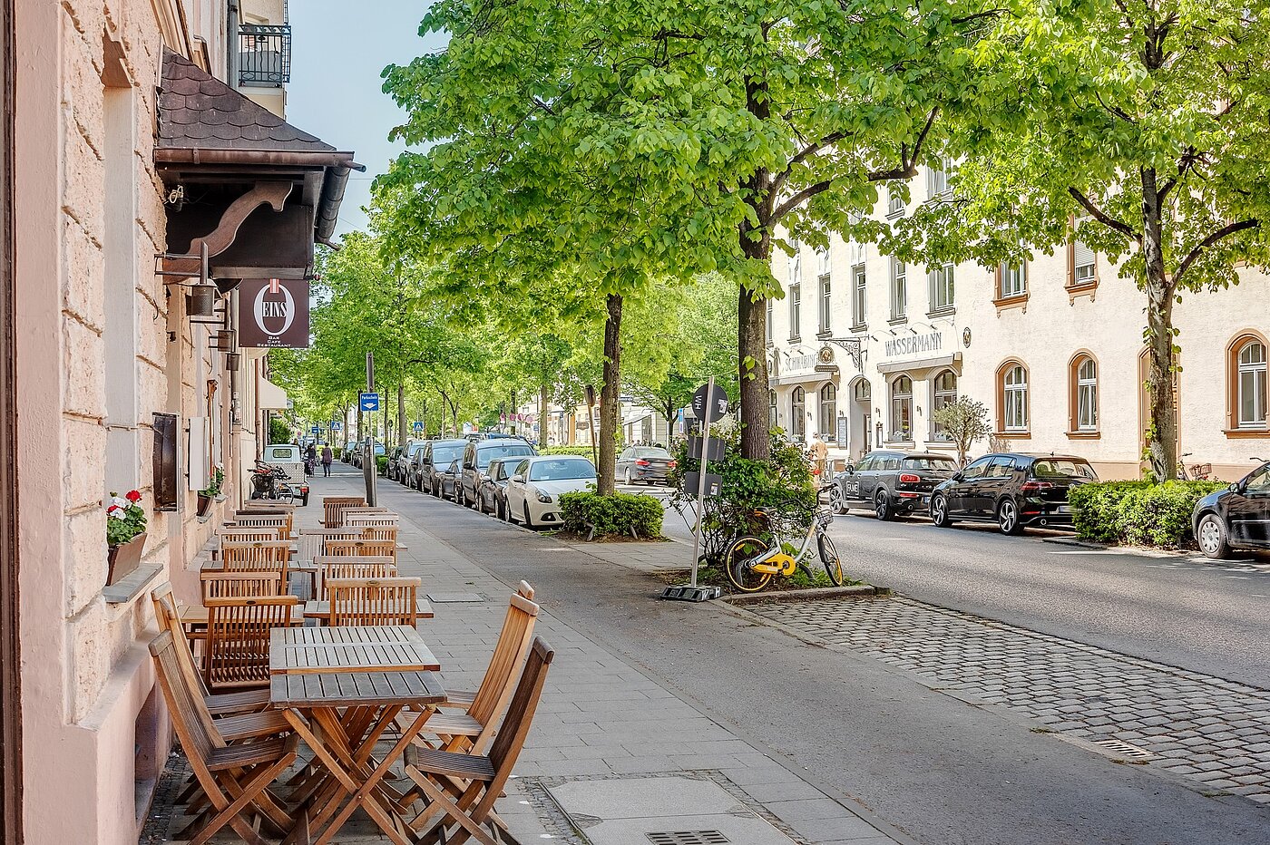 Квартира в многоэтажно доме с 2 комнатами | München-Schwabing | 70013 | ...Cafés in fußläufiger Entfernung