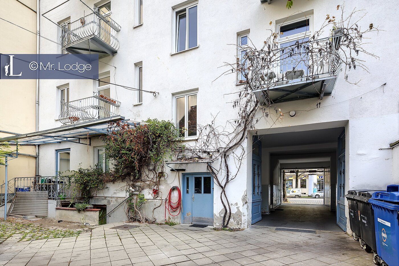 Квартира в многоэтажно доме с 2.5 комнатами | München-Haidhausen | 1710D2 | Hausrückseite
