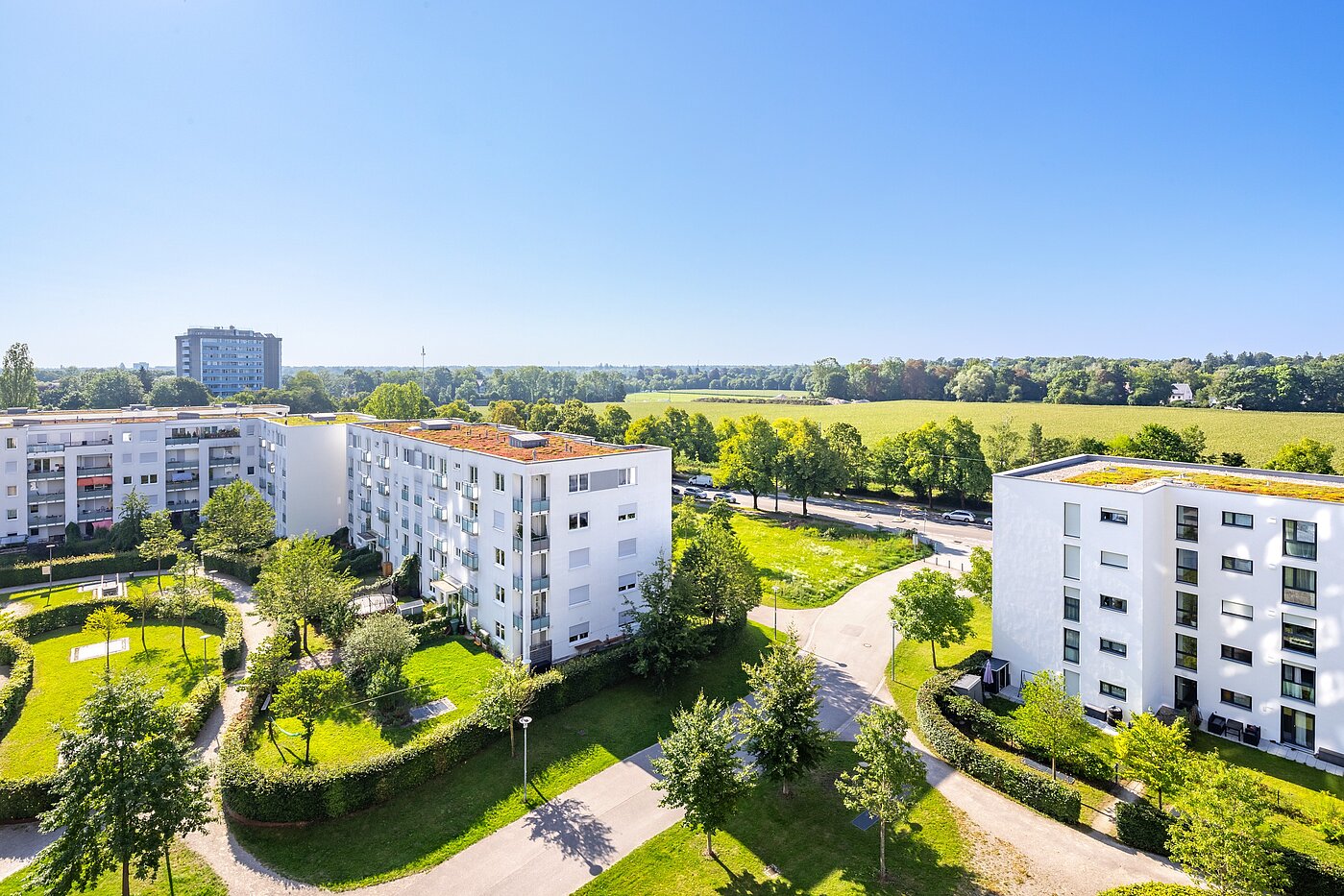 Квартира в многоэтажно доме с 3 комнатами | München-Obersendling | 70260 | Aussicht