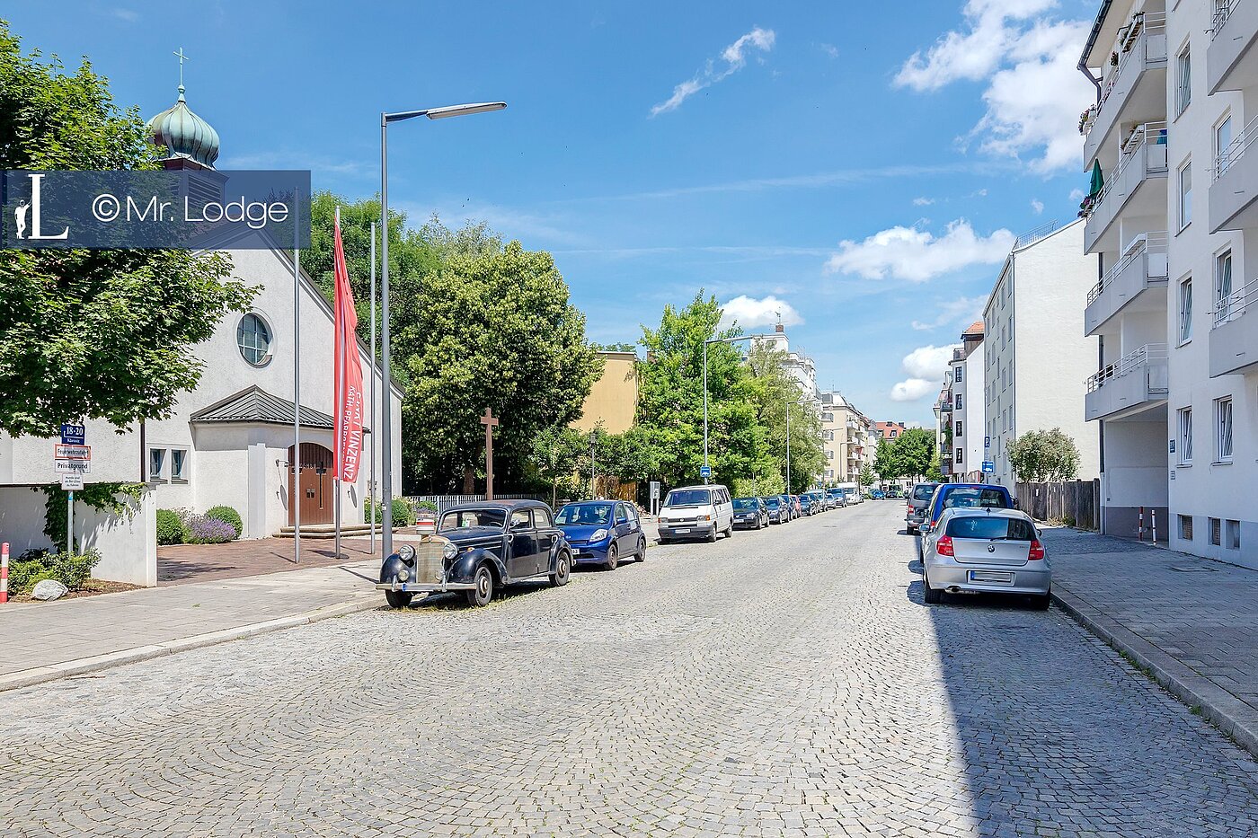 Квартира в многоэтажно доме с 1 комнатная | München-Neuhausen | 1703ML9 | ruhige seitenstraße