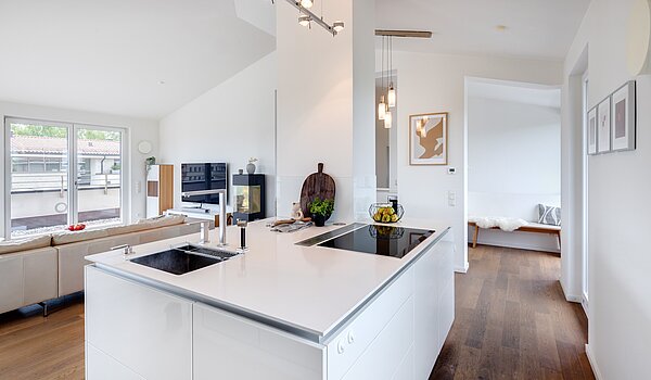 Penthouse с 3.5 комнатами | München-Oberföhring | 70237 | ... mit Kochinsel und ...