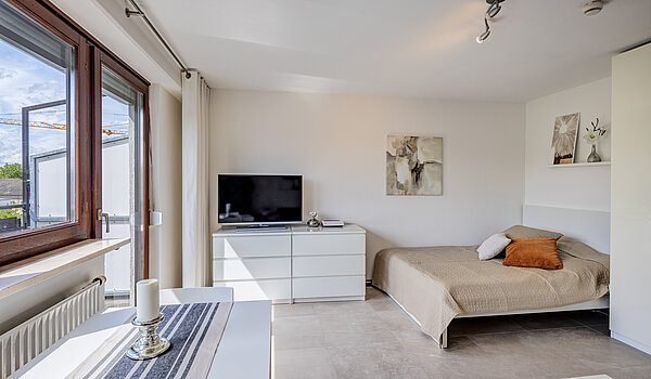 Квартира в многоэтажно доме с 1 комнатная | München-Milbertshofen | 70437 | Schlafen
