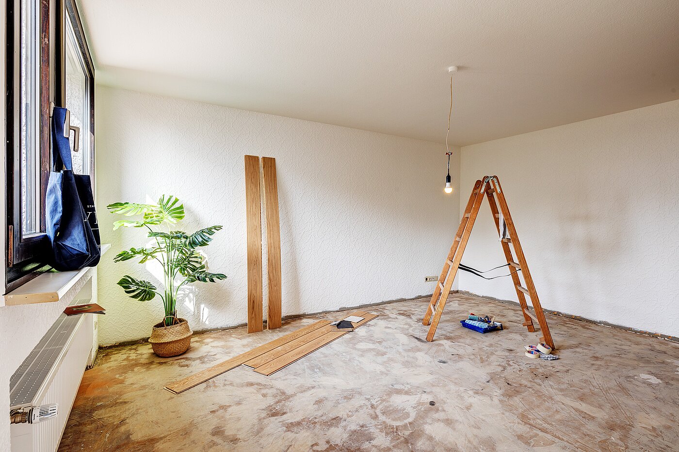 Квартира в многоэтажно доме с 2 комнатами | München-Moosach | 2203ML5 | Helles Wohnzimmer