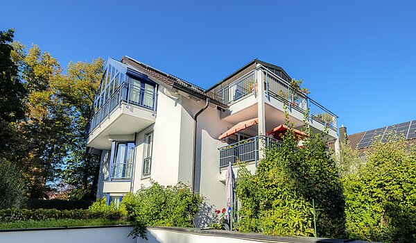 Мансардная квартира с 3 комнатами | 70501 | Blick von unten...
