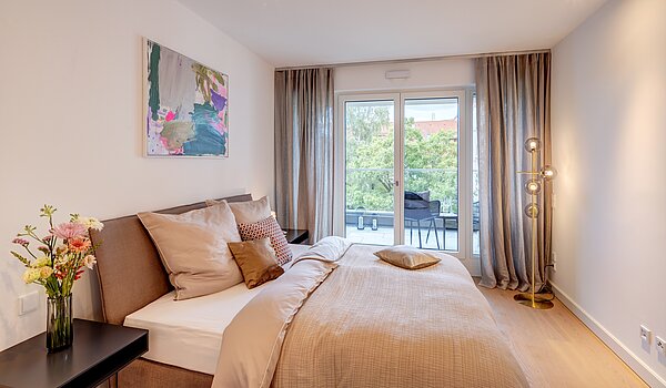 Квартира в многоэтажно доме с 3 комнатами | 70046 | Schlafzimmer...