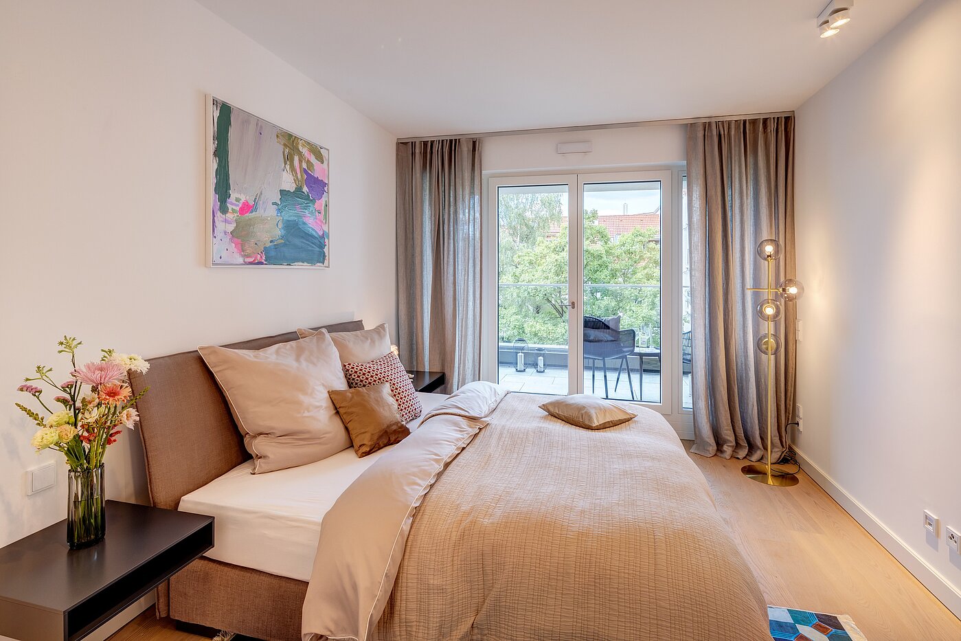Квартира в многоэтажно доме с 3 комнатами | 70046 | Schlafzimmer...