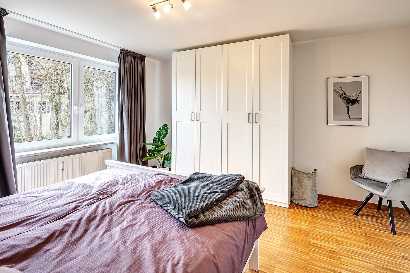 Квартира в многоэтажно доме с 3.5 комнатами | 70284 | Schlafzimmer