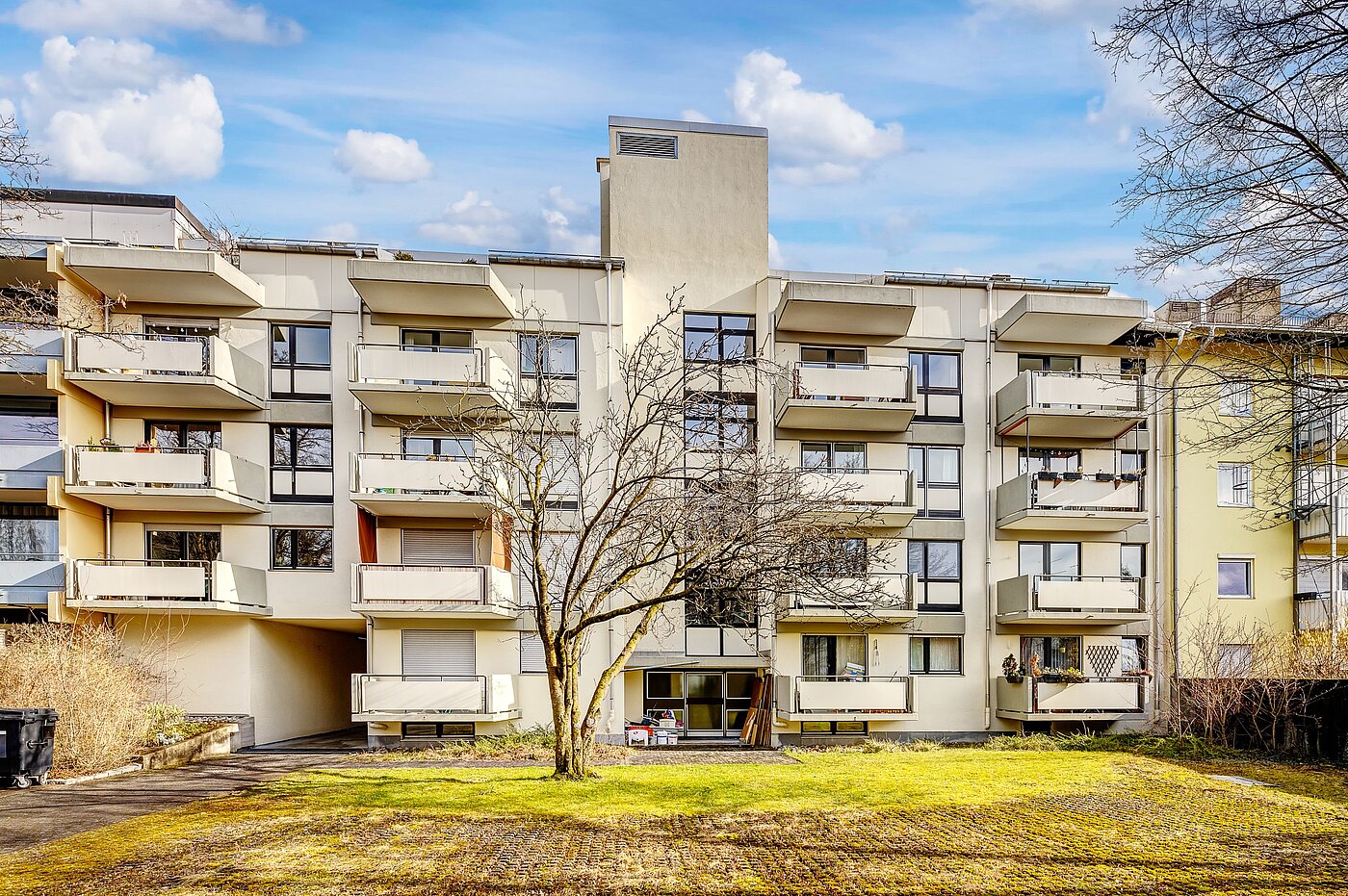 Квартира в многоэтажно доме с 1 комнатная | München-Milbertshofen | 2112ML4 | Gartenansicht