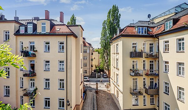 Квартира в многоэтажно доме с 2 комнатами | München-Schwabing | 70434 | ...mit Ausblick