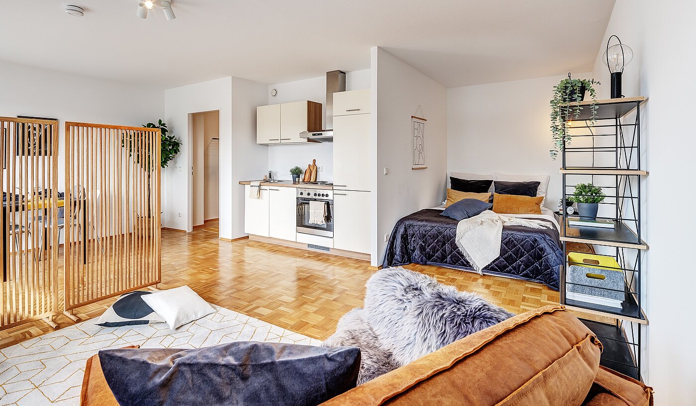 Квартира в многоэтажно доме с 1 комнатная | München-Milbertshofen | 2112ML4 | Blick zur...