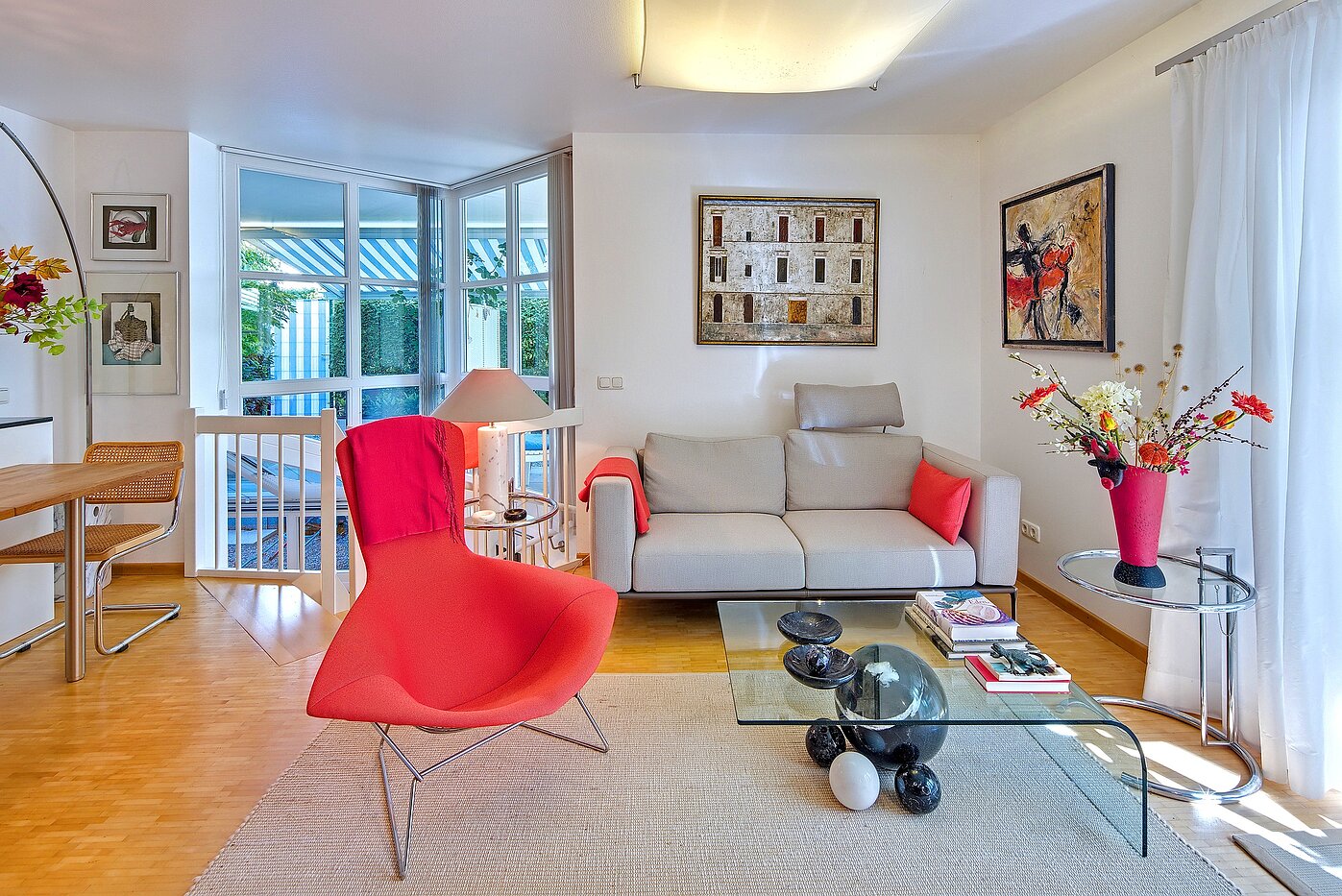 Плоский с 2 комнатами | München-Obermenzing | 70280 | Wohnbereich