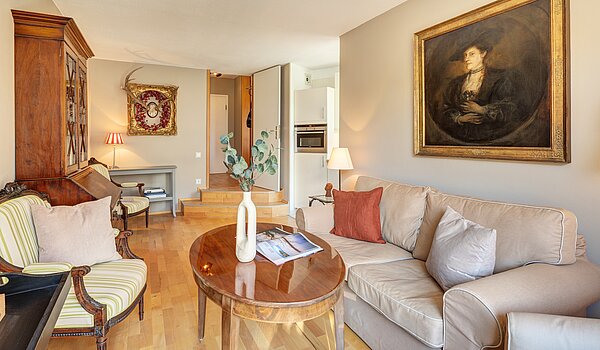 Квартира в многоэтажно доме с 1.5 комнатами | München-Maxvorstadt | 70480 | Wohnzimmer