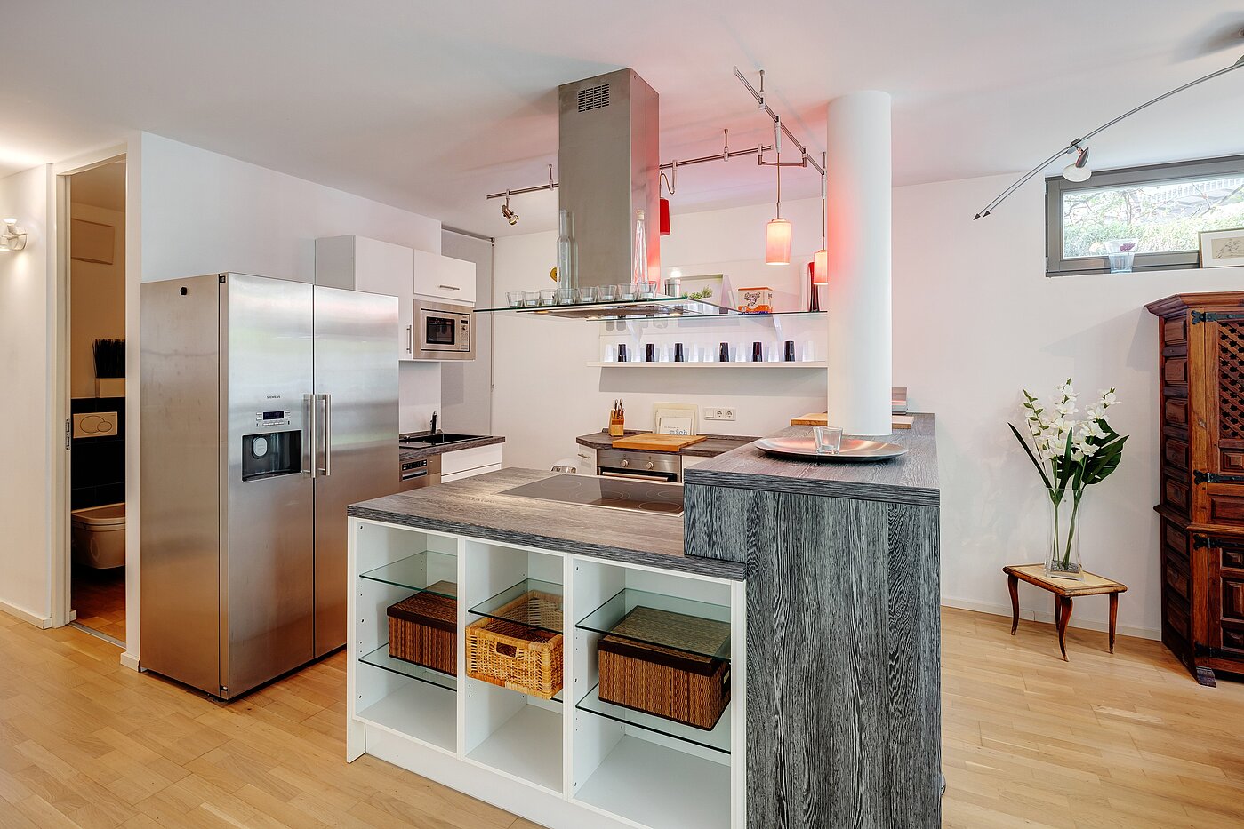 Квартира в многоэтажно доме с 2 комнатами | München-Au | 70108 | Offene Küche mit Kochinsel