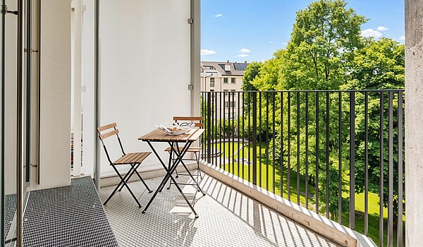 Apartment с 1.5 комнатами | München-Bogenhausen | 702971 | Balkon zum...