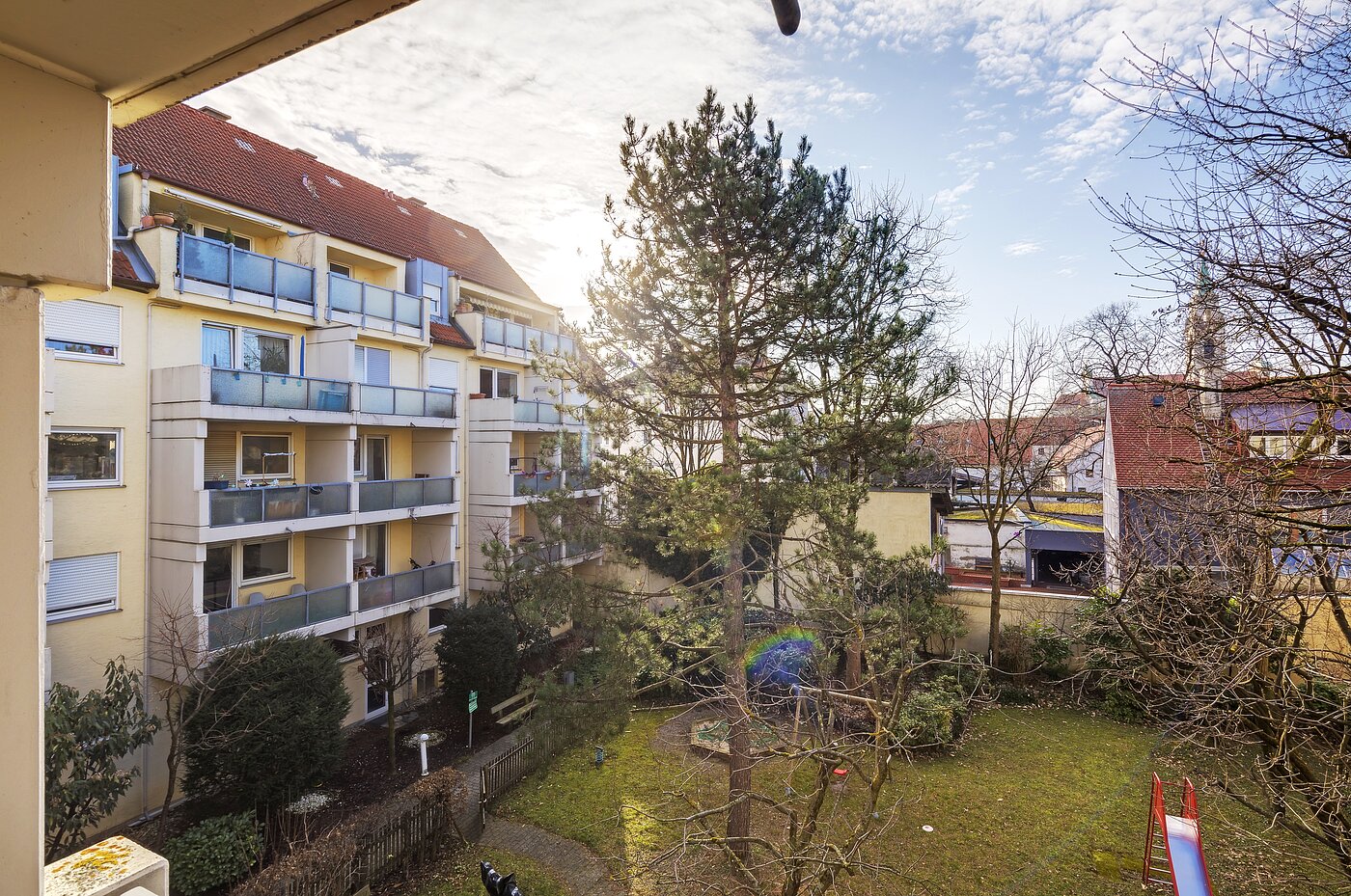 Квартира в многоэтажно доме с 3 комнатами | München-Sendling | 1712ML3 | Balkonaussicht