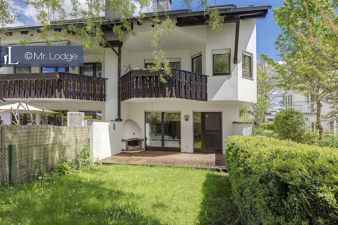 Плоский с 2 комнатами | München-Harlaching | 1704ML6 | Terrassenansicht