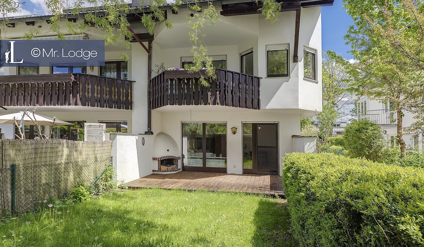 Плоский с 2 комнатами | München-Harlaching | 1704ML6 | Terrassenansicht