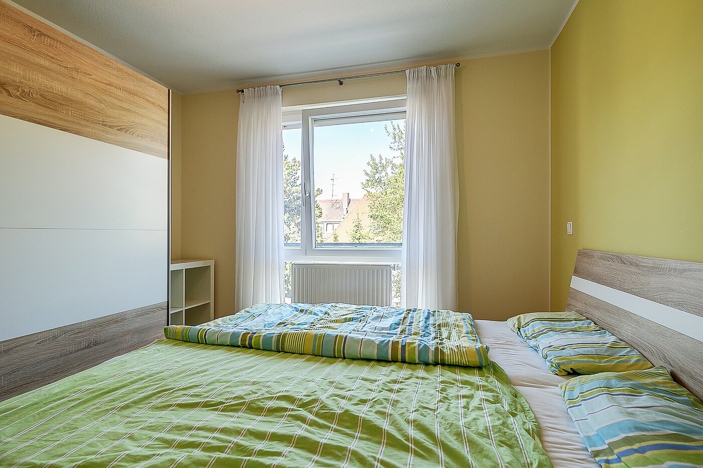 Квартира в многоэтажно доме с 2 комнатами | München-Milbertshofen | 2004ML3 | Schlafzimmer mit Stellfläche