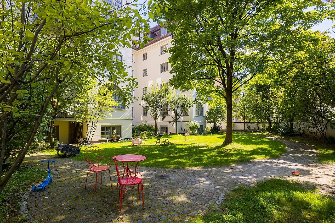Квартира в многоэтажно доме с 1 комнатная | München-Ludwigsvorstadt | 2108ML5 | ...im Hinterhof