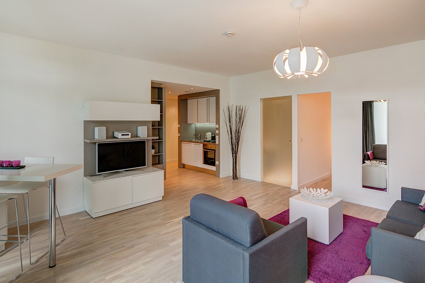 Apartment с 1.5 комнатами | München-Bogenhausen | 702971 | Offener Grundriss