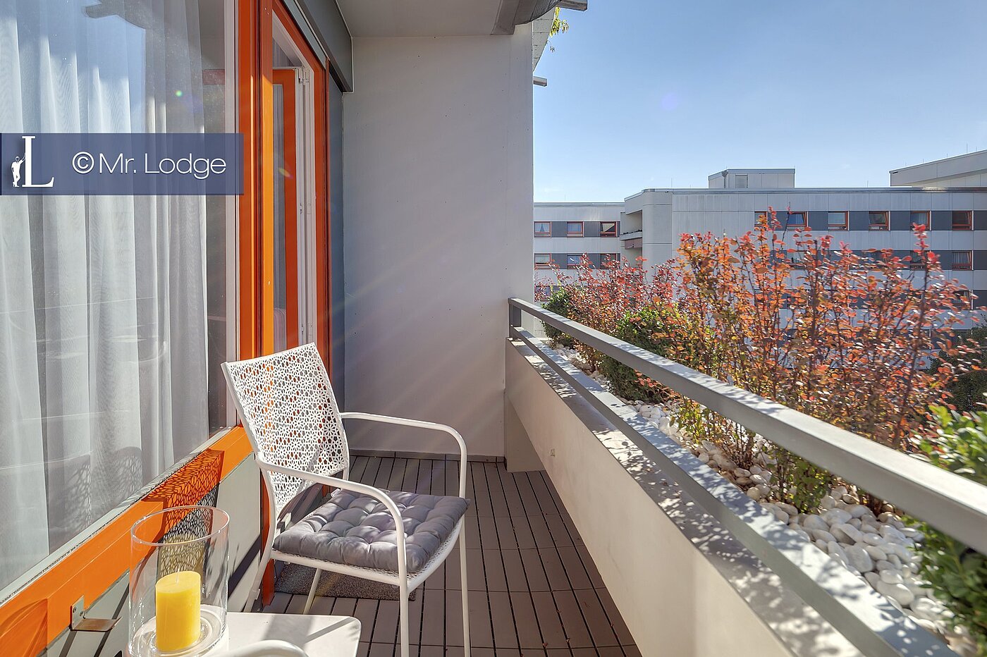 Квартира в многоэтажно доме с 4 комнатами | 1609ML4 | Blick vom Balkon
