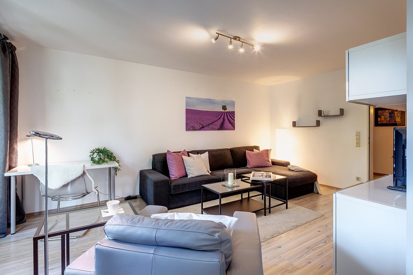 Квартира в многоэтажно доме с 2 комнатами | München-Nymphenburg | 2107ML3 | Sehr gemütliches Wohnzimmer...
