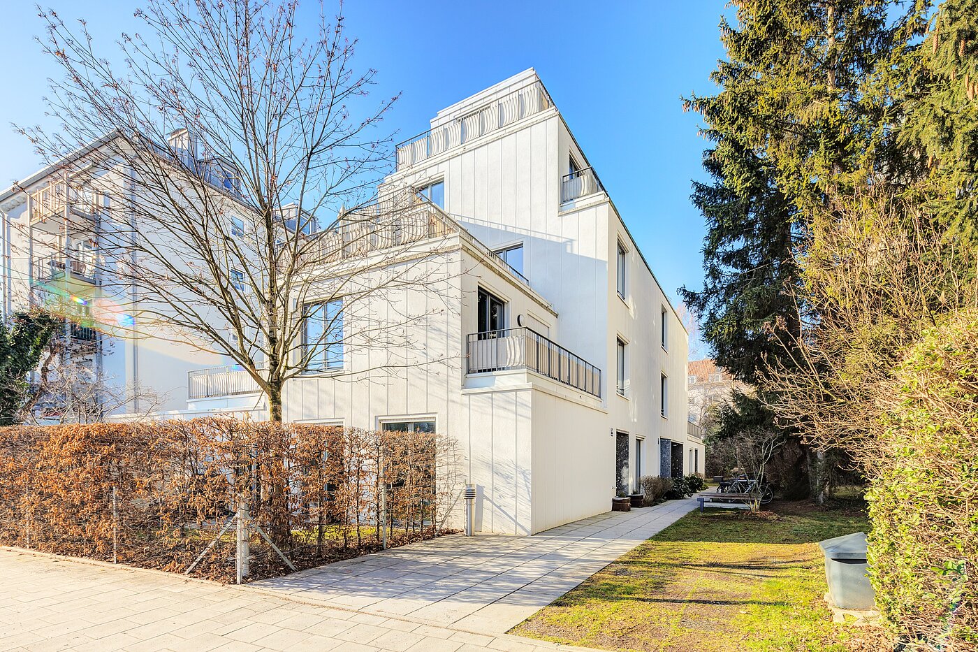 Квартира в многоэтажно доме с 2 комнатами | München-Schwabing | 70195 | Außenansicht