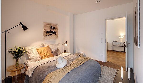 Terrassenwohnung с 2 комнатами | München-Harlaching | 70372 | Schlafen 1