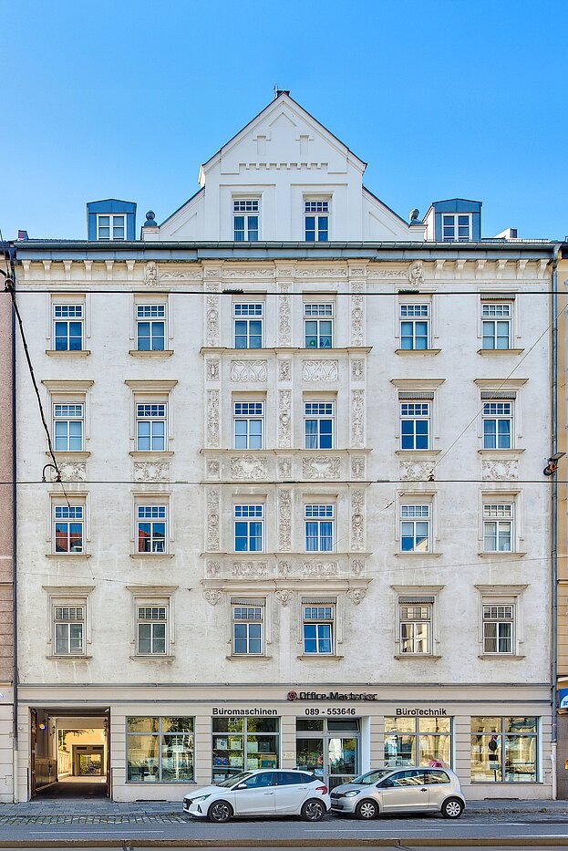 Плоский с 1 комнатная | München-Haidhausen | 70228 | Fassade Vordergebäude