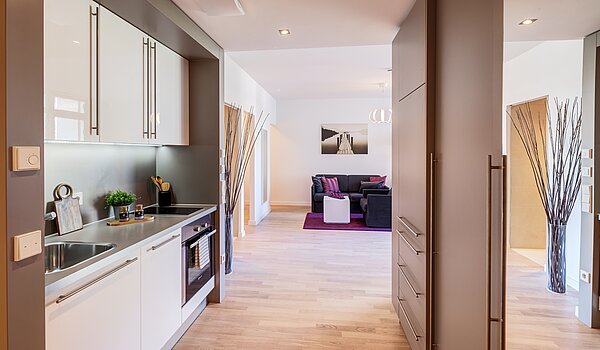 Apartment с 1.5 комнатами | München-Bogenhausen | 70378 | Offene Küche mit...