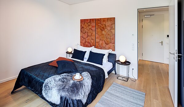 Квартира в многоэтажно доме с 2 комнатами | 70134 | Erholsames Schlafen