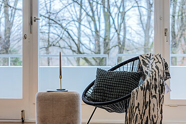 Bogenhausen: просторная 3,5-комнатная квартира в зеленом и центральном районе