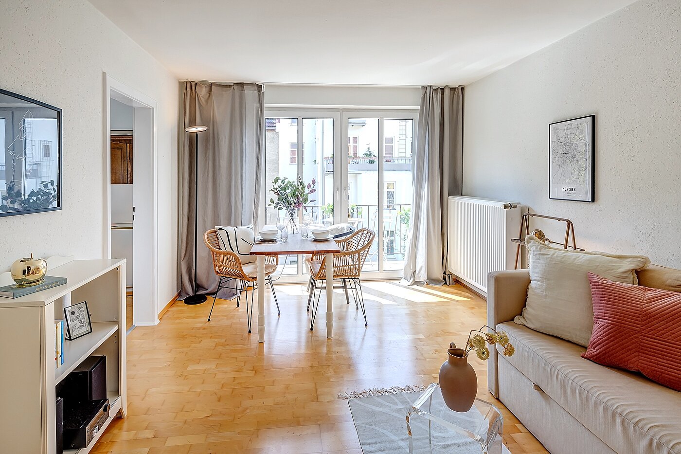 Квартира в многоэтажно доме с 1.5 комнатами | München-Schwabing | 70014