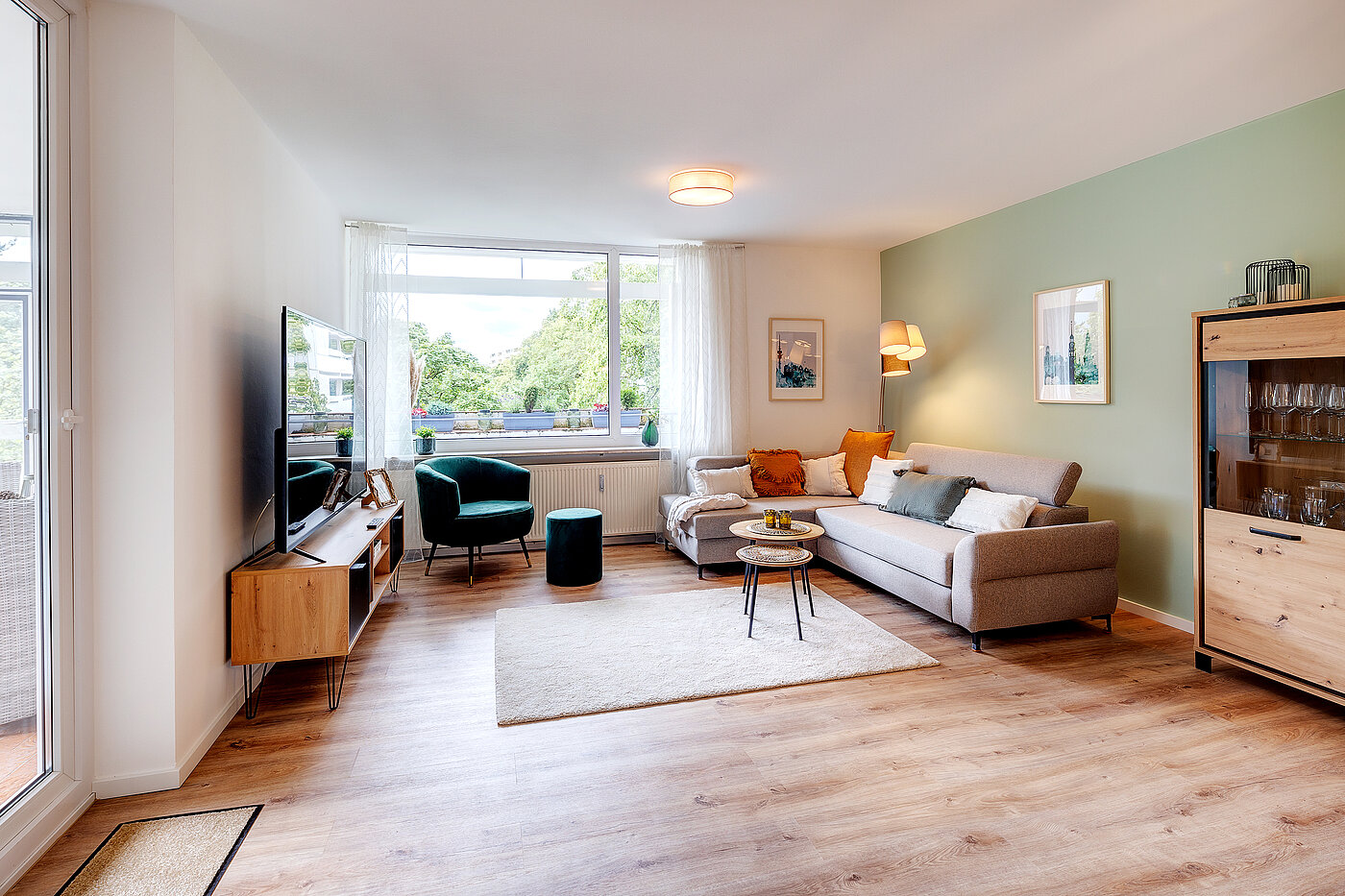 Квартира в многоэтажно доме с 3 комнатами | Unterhaching | 70421