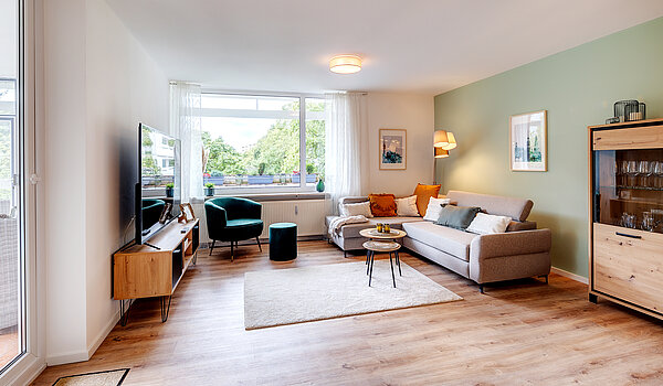 Квартира в многоэтажно доме с 3 комнатами | Unterhaching | 70421