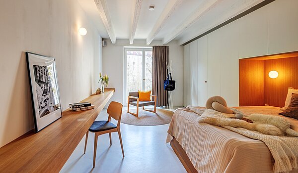 Квартира в многоэтажно доме с 2.5 комнатами | München-Au | 703111 | Schlafzimmer