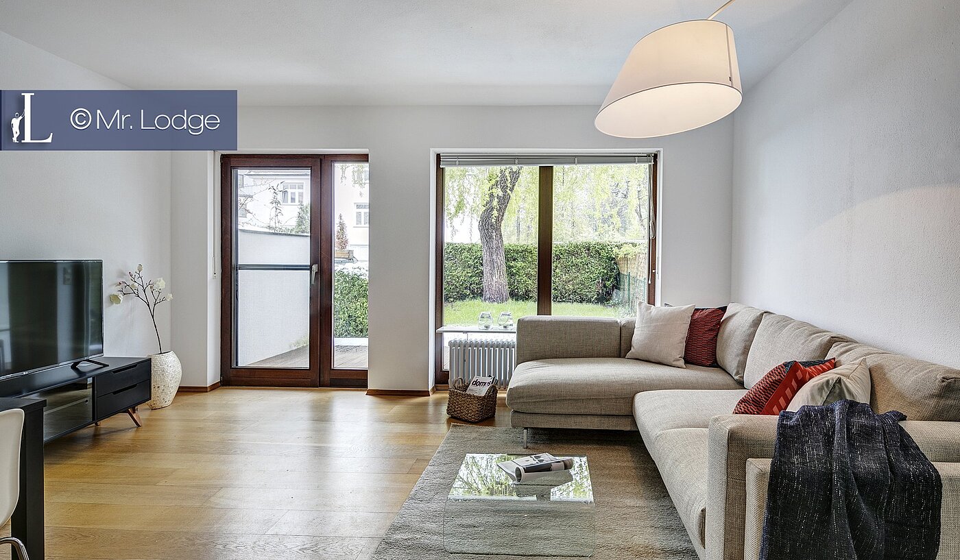 Плоский с 2 комнатами | München-Harlaching | 1704ML6 | Wohnzimmer