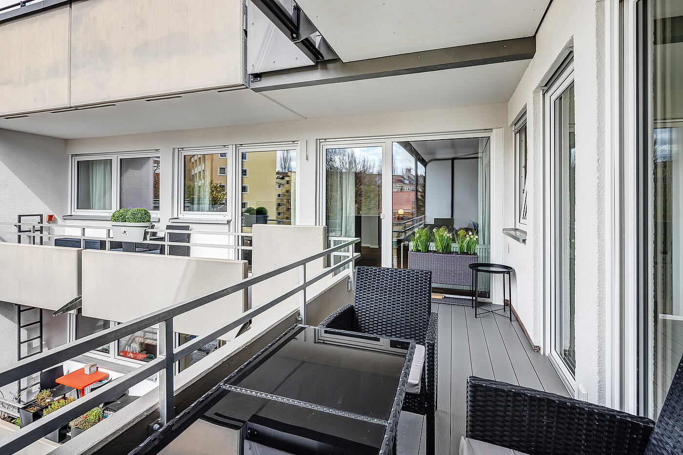 Квартира в многоэтажно доме с 4 комнатами | München-Au | 70423 | Balkon