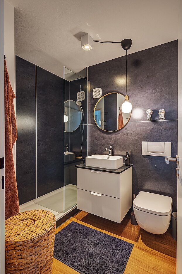 Квартира в многоэтажно доме с 1 комнатная | München-Maxvorstadt | 700022 | Elegantes Badezimmer
