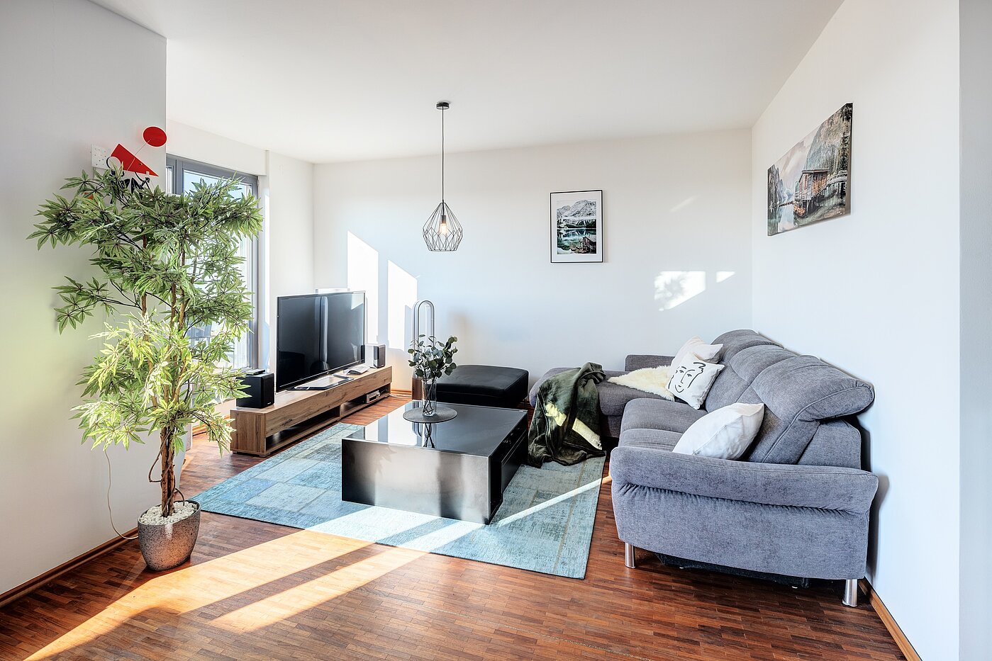 Мансардная квартира с 3 комнатами | München-Riem | 701701 | Der gemütliche Wohnbereich...