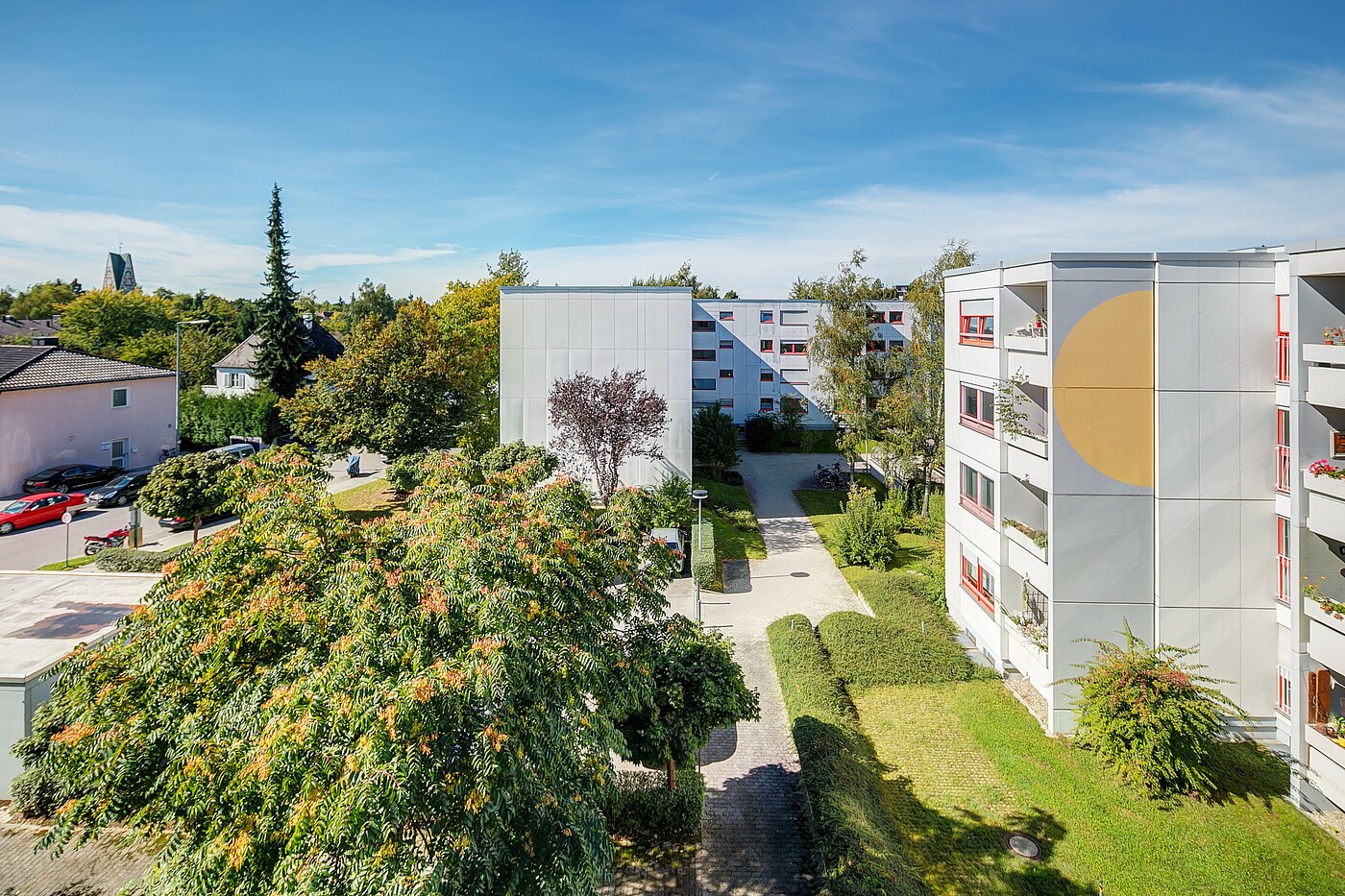 Квартира в многоэтажно доме с 2.5 комнатами | München-Hadern | 70393 | Ausblick von der Loggia