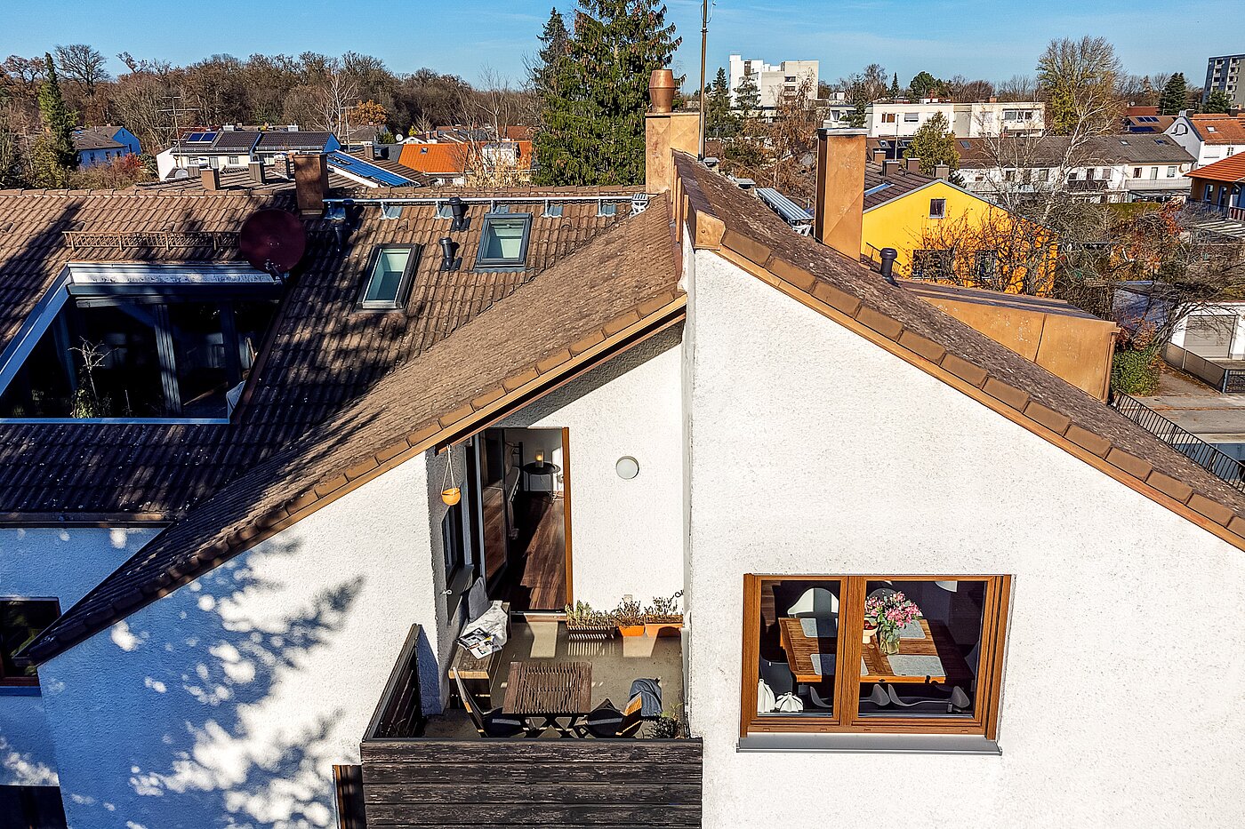 Квартира в многоэтажно доме с 2 комнатами | München-Untermenzing | 70177 | Blick auf den Balkon